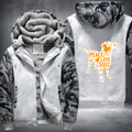 Peace Love Dogs Fleece Hoodies Jacket