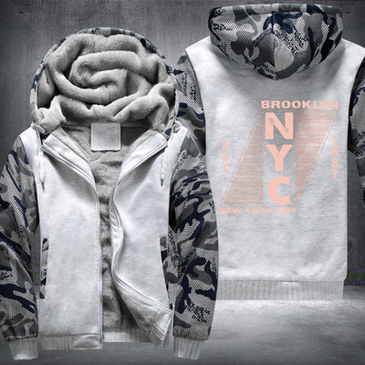Brooklyn NYC Fleece Hoodies Jacket