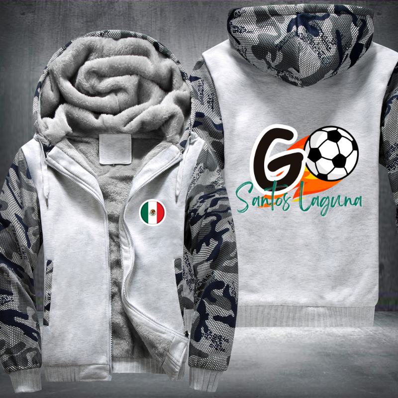 Soccer Go Santos Laguna Fleece Hoodies Jacket
