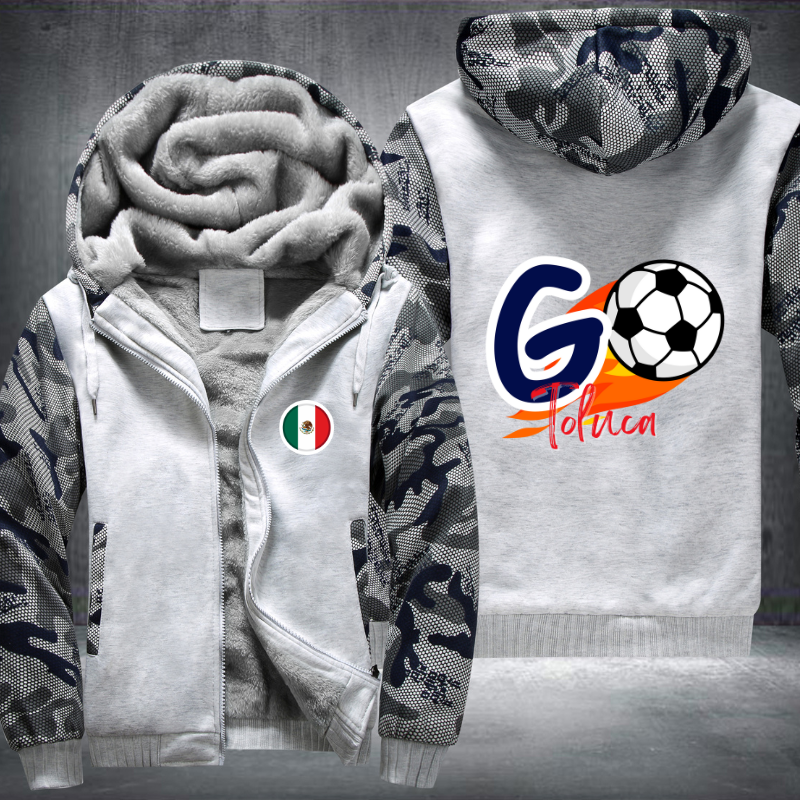 Soccer Go Toluca Fleece Hoodies Jacket