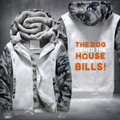 the dog owned the house i just pay the bills Fleece Hoodies Jacket