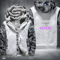 Grandpa Says I'm A Ravens Fan Fleece Hoodies Jacket