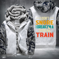 I Don't Snore I Dream I'm A Train Fleece Hoodies Jacket