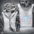 Grandpa Says I'm A Lions Fan Fleece Hoodies Jacket