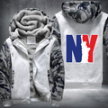 NY Fleece Hoodies Jacket