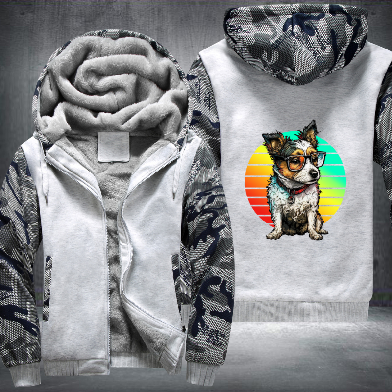 Adorable Dog Fleece Hoodies Jacket
