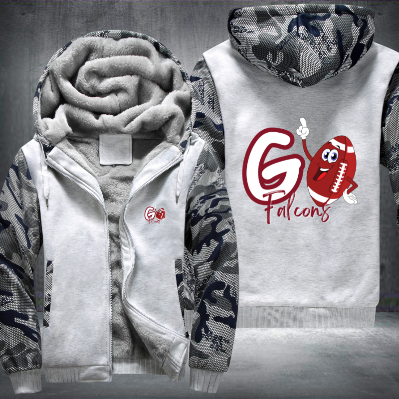 Go Falcons Fleece Hoodies Jacket