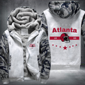 Vintage Football Atlanta 1965 Fleece Hoodies Jacket