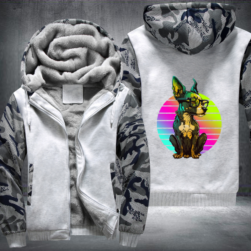 Shrewd Dog Fleece Hoodies Jacket