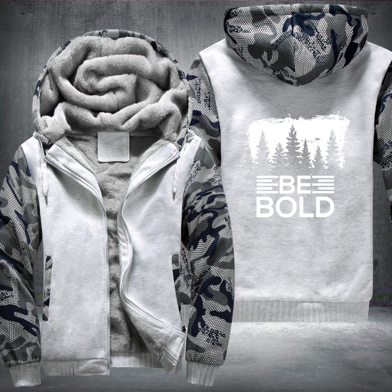 Be bold Fleece Hoodies Jacket