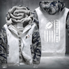 Football Dad Design Fleece Hoodies Jacket