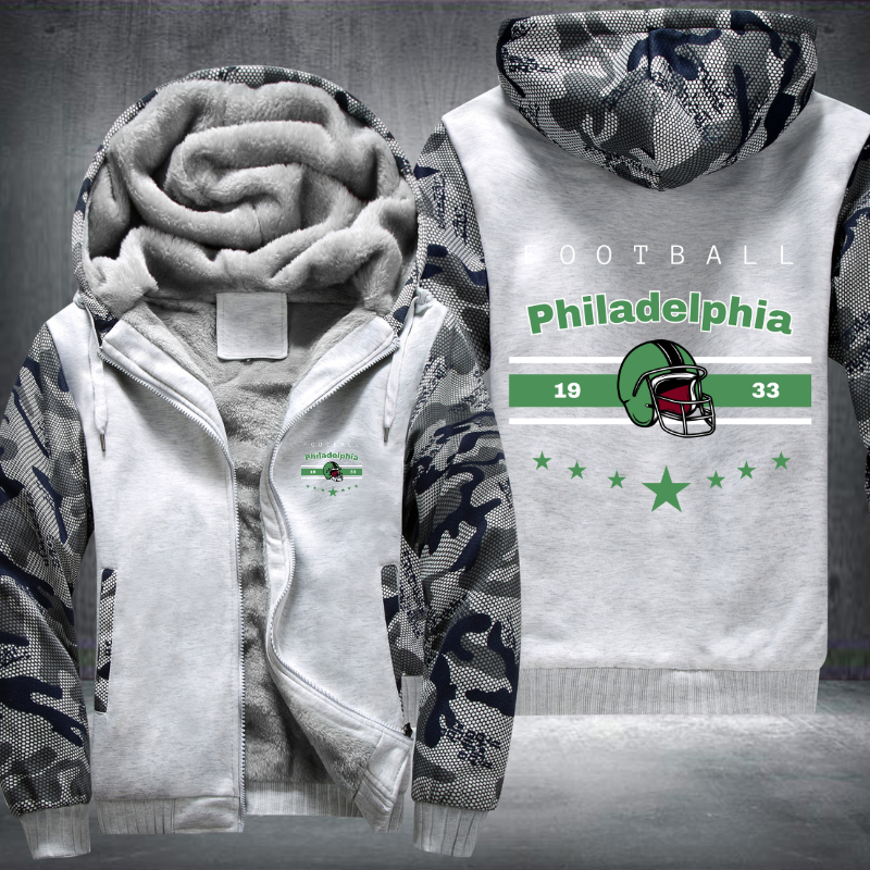 Vintage Football Philadelphia 1933 Fleece Hoodies Jacket