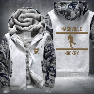 Hockey Lover City Nashville Fleece Hoodies Jacket