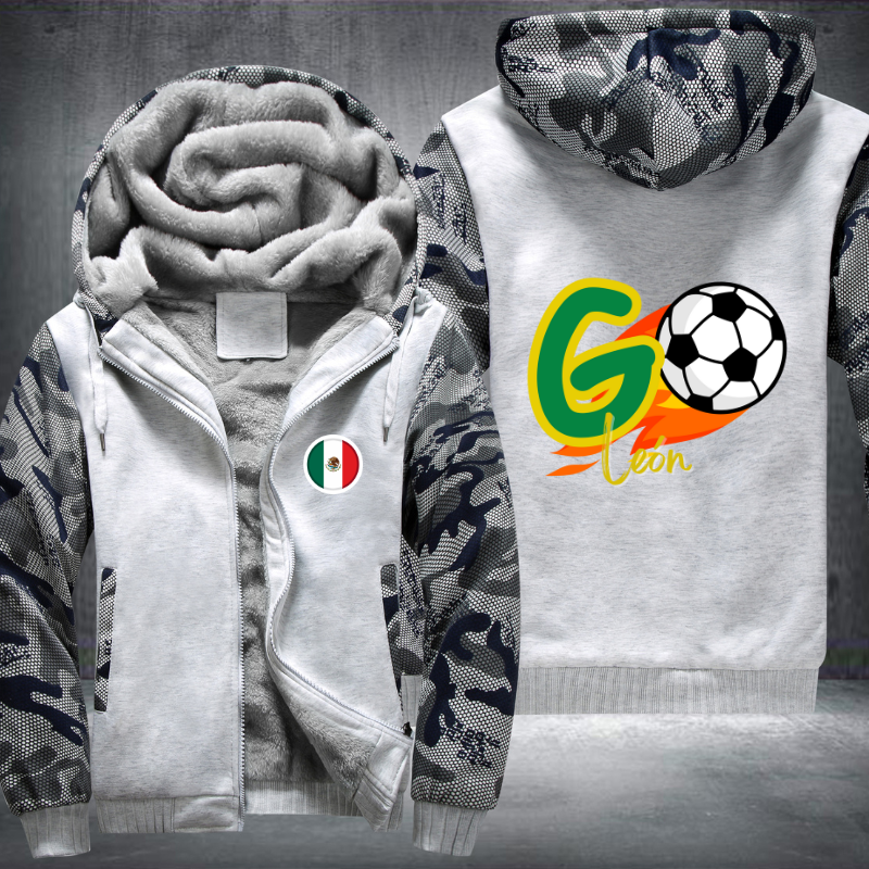 Soccer Go León Fleece Hoodies Jacket
