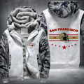 Vintage Football San Francisco 1946 Fleece Hoodies Jacket