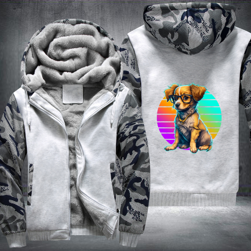 Sweet Dog Fleece Hoodies Jacket