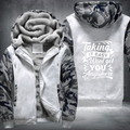 Taking It Easy Wont Get You Anywhere Fleece Hoodies Jacket