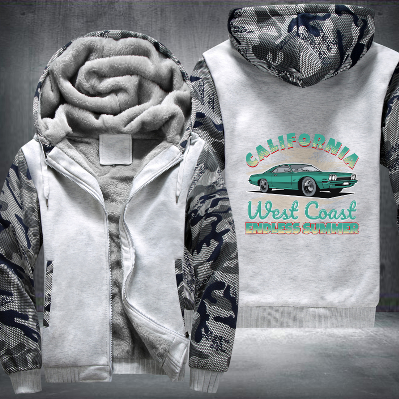 California west coast endless Fleece Hoodies Jacket