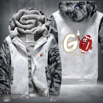 Go Saints Fleece Hoodies Jacket