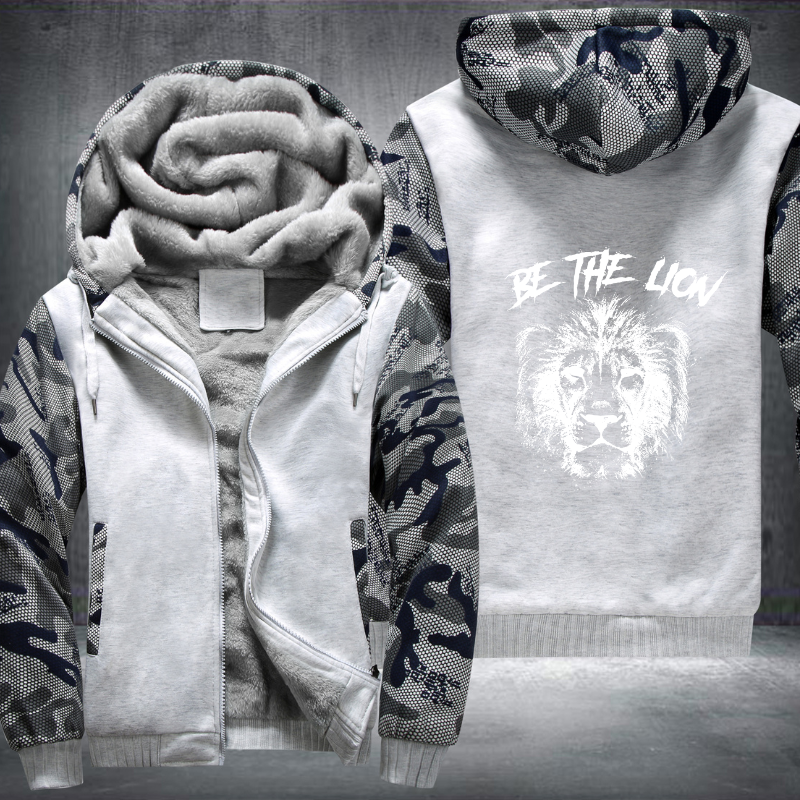 Be The Lion Fleece Hoodies Jacket