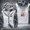 Football City USA Flag Helmet Tennessee Fleece Hoodies Jacket