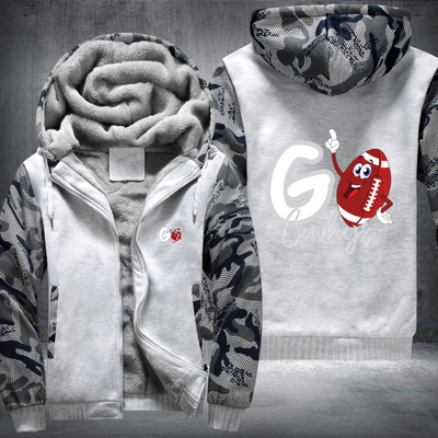 Go Cowboys Fleece Hoodies Jacket