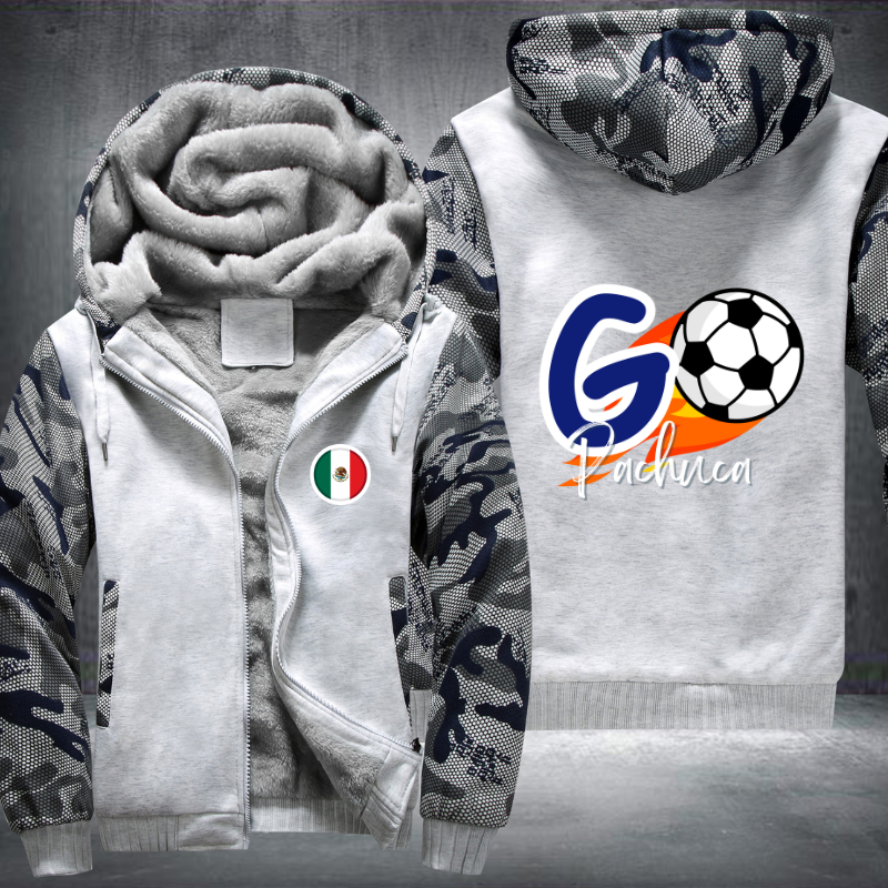 Soccer Go Pachuca Fleece Hoodies Jacket