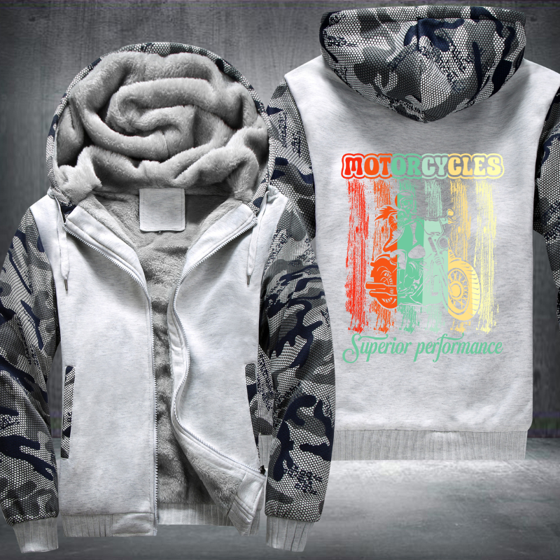 Motorcycles Superior Performance Fleece Hoodies Jacket