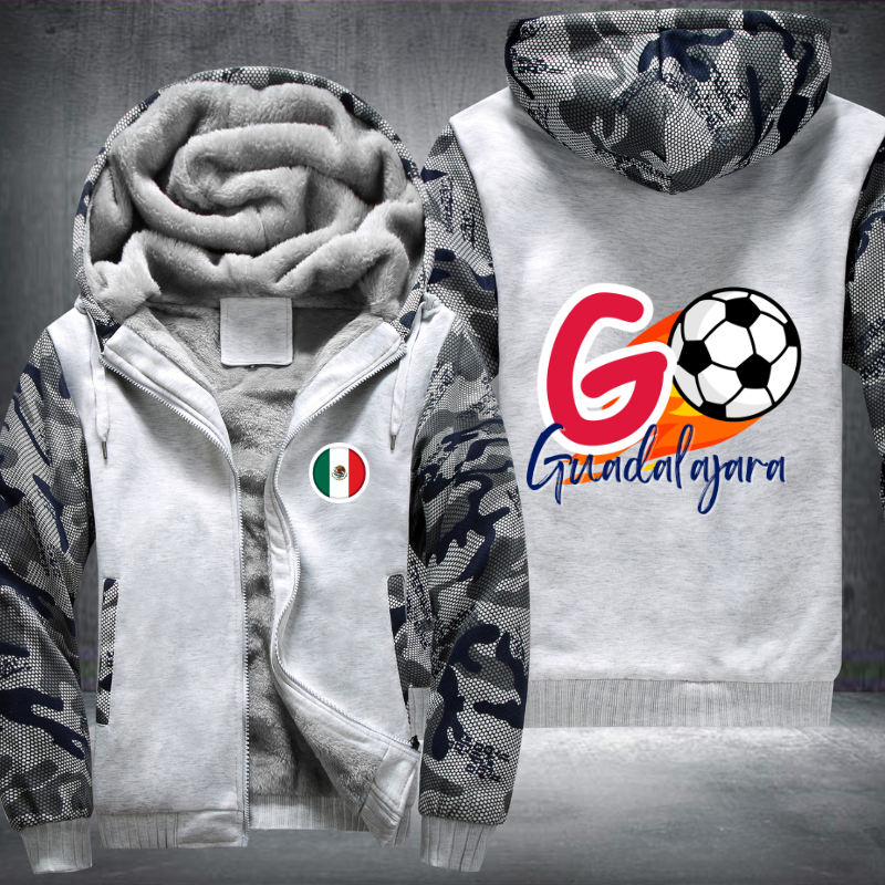 Soccer Go Guadalajara Fleece Hoodies Jacket