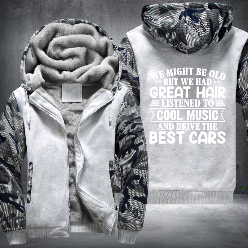 Listened To Cool Music And Drive The Cars Fleece Hoodies Jacket