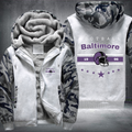 Vintage Football Baltimore 1996 Fleece Hoodies Jacket