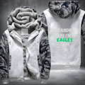 Grandpa Says I'm A Eagles Fan Fleece Hoodies Jacket