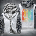 Vegan Animal Lives Matter Fleece Hoodies Jacket