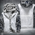Patriotic USA State Arizona Fleece Hoodies Jacket