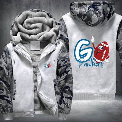 Go Panthers Fleece Hoodies Jacket