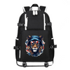 Animal Hiphop Graphic Funny Lion printing Canvas Backpack