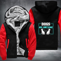 DOGS ARE AWESOME Fleece Hoodies Jacket