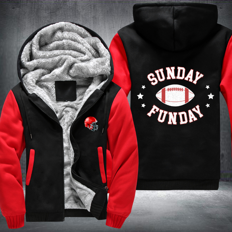 Sunday Funday Fleece Hoodies Jacket