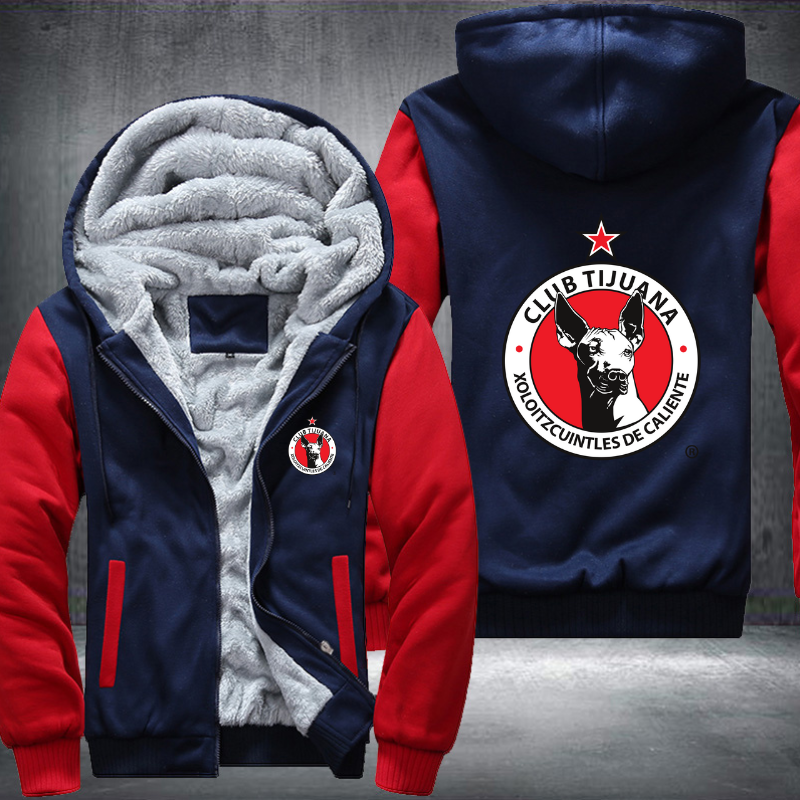 Club Tijuana Football Fleece Hoodies Jacket