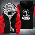 100% Natural And Healthy Raised On Veggies Fleece Hoodies Jacket