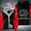 Classic Motorcycles Build Repair Fleece Hoodies Jacket