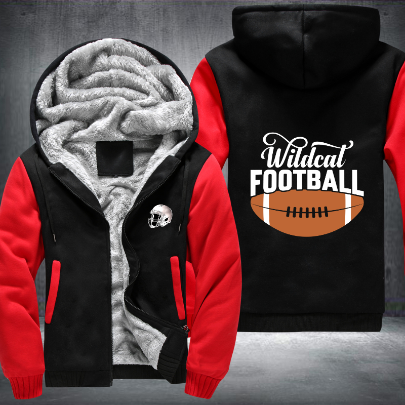 Wildcat football Fleece Hoodies Jacket