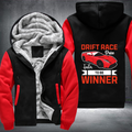 Drift Race Drive Faster To Be Winner Fleece Hoodies Jacket