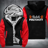 Radiate Positivity Fleece Hoodies Jacket