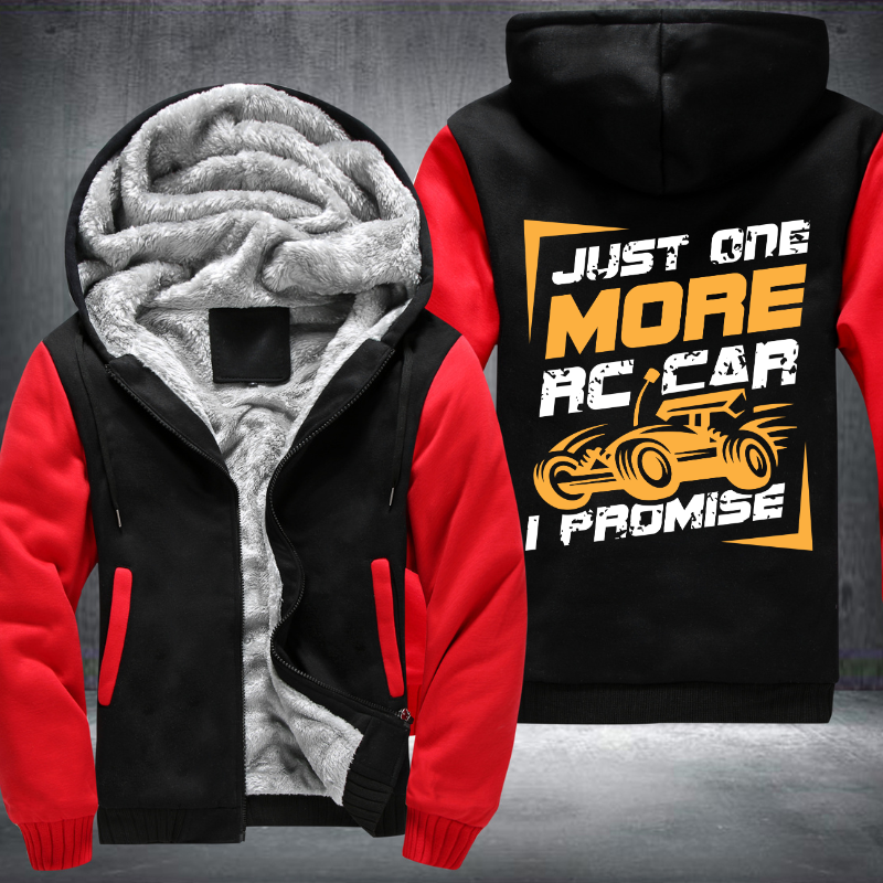 Just one more RC Car Fleece Hoodies Jacket