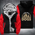 just a girl who love dogs Fleece Hoodies Jacket