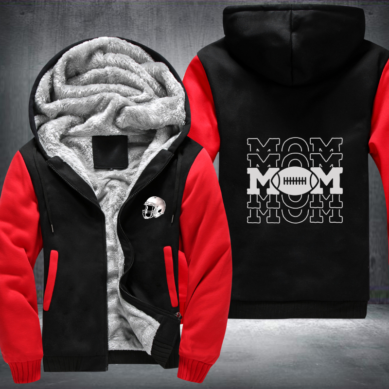 MOM Football Fleece Hoodies Jacket