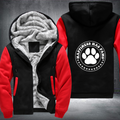 happiness has paws Fleece Hoodies Jacket