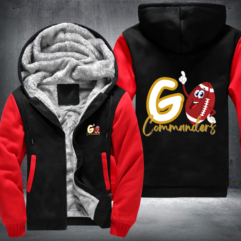 Go Commanders Fleece Hoodies Jacket
