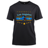 Football Los Angeles 1960 Cotton Black Short Sleeve T-Shirt